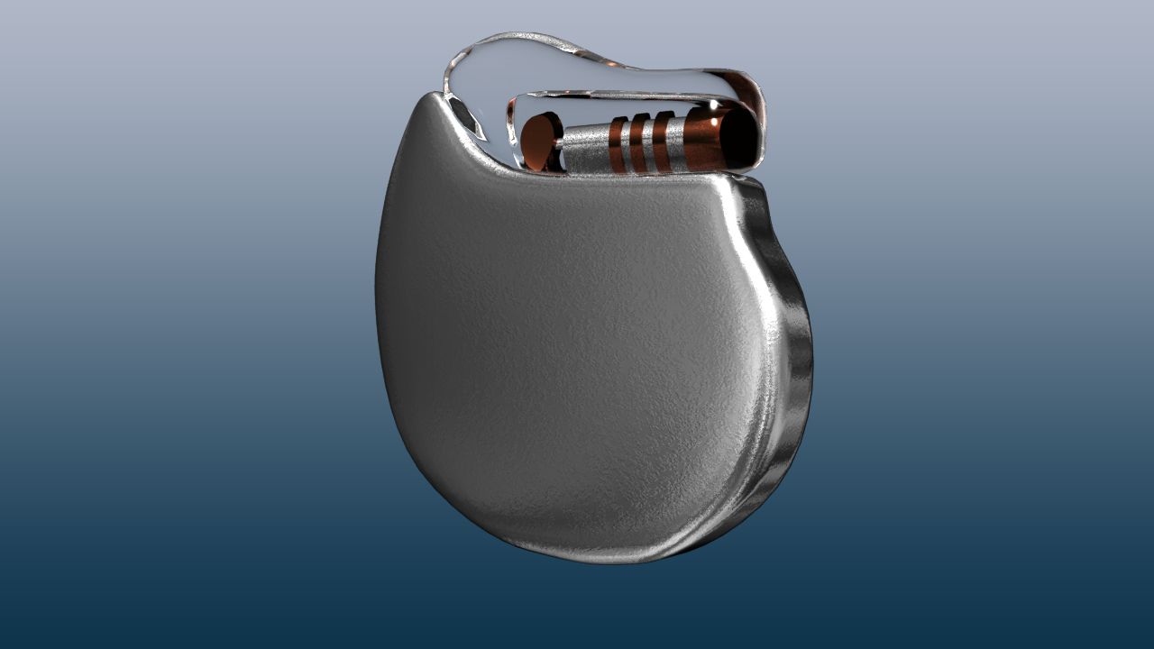 Kalp pili 3d model