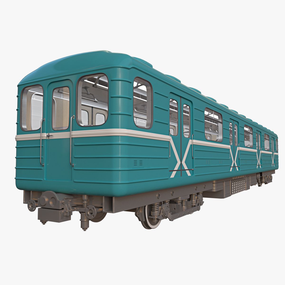 U-Bahn-Wagen 3d model