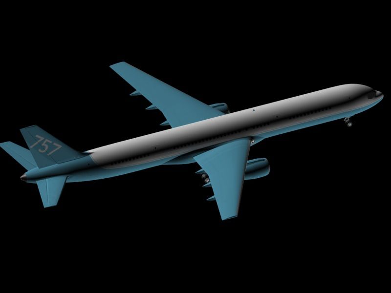 Flugzeug 3D-Modell 3d model