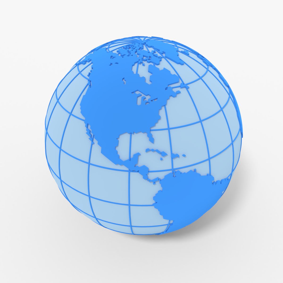 3D Globe 3d model