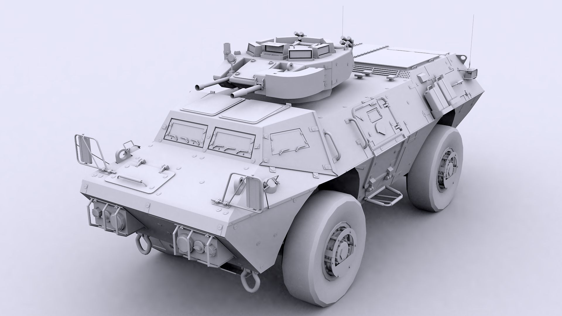 M1117 APC 3d model