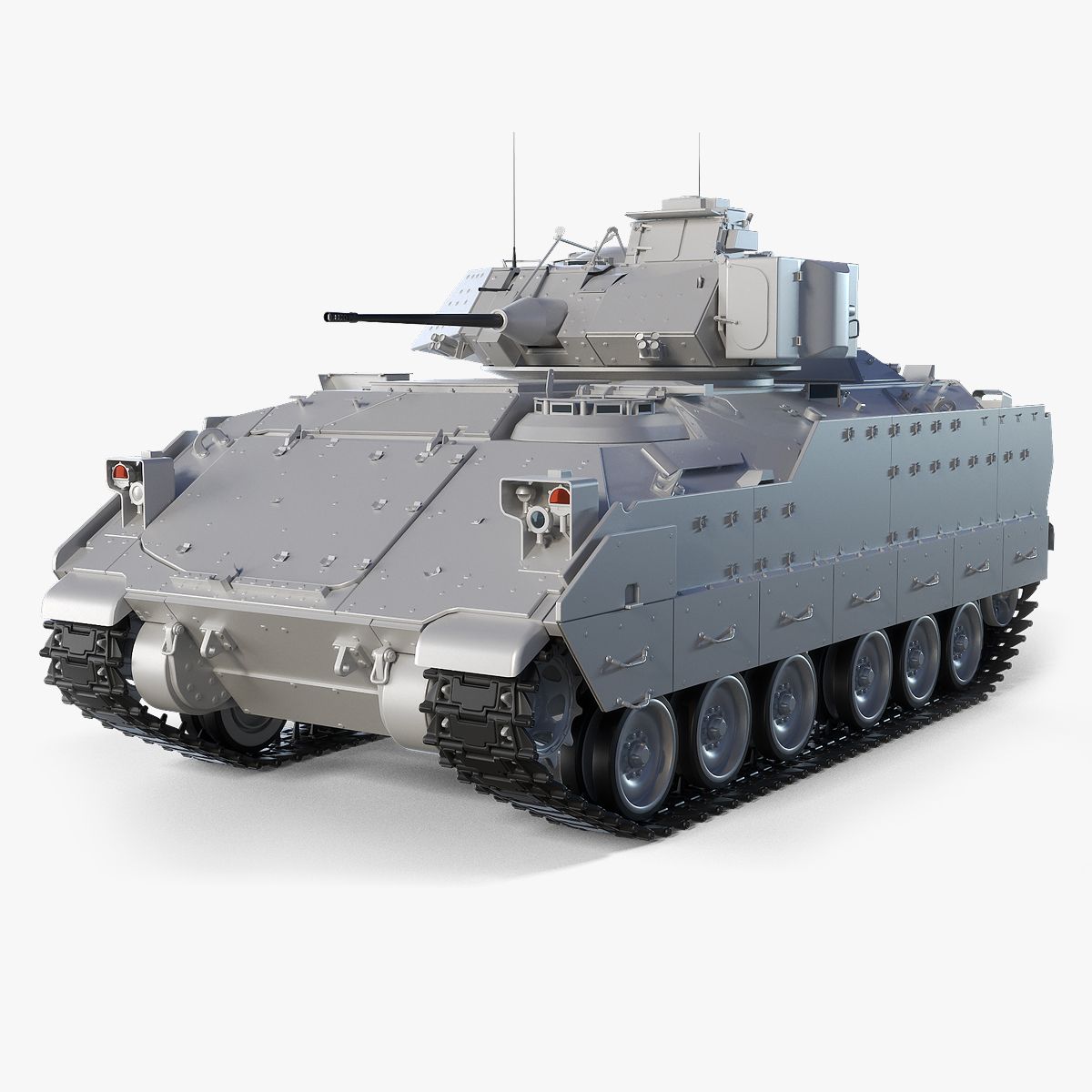 M2A2 Bradley High-Poly 3d model