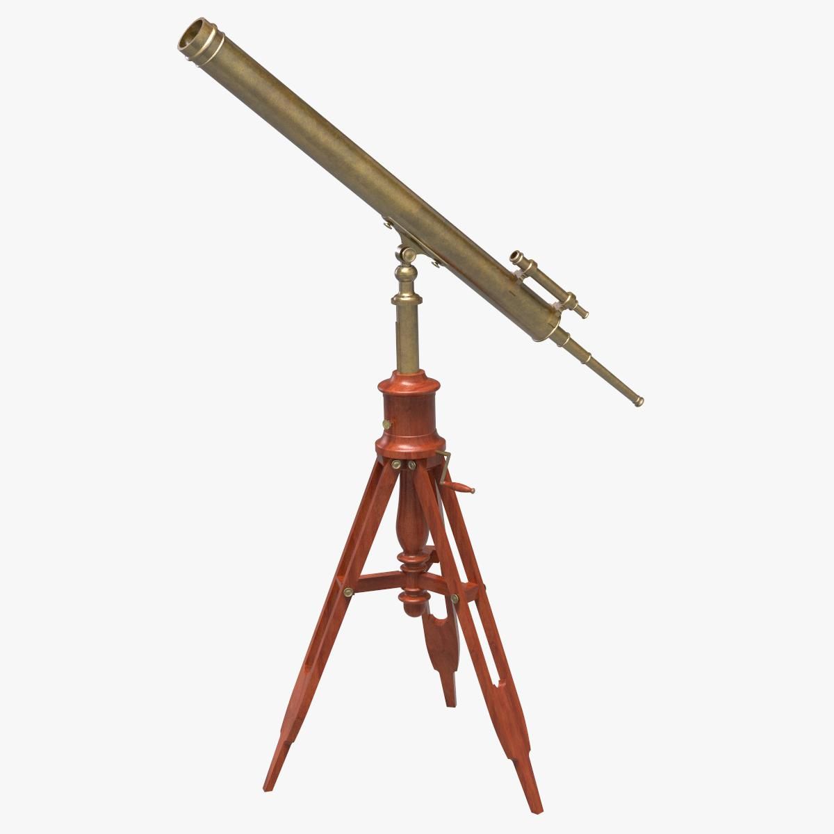 Antyczny Teleskop 3d model