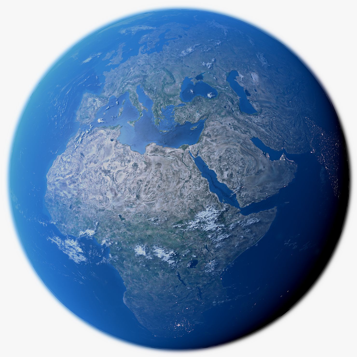 Earth Photorealistic 16K 3d model