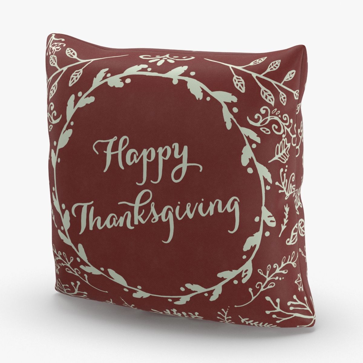 Weihnachtskissen Red Thanksgiving 3d model