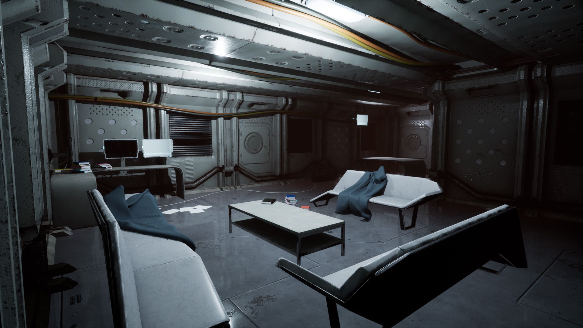 Sci-Fi Room 3d model