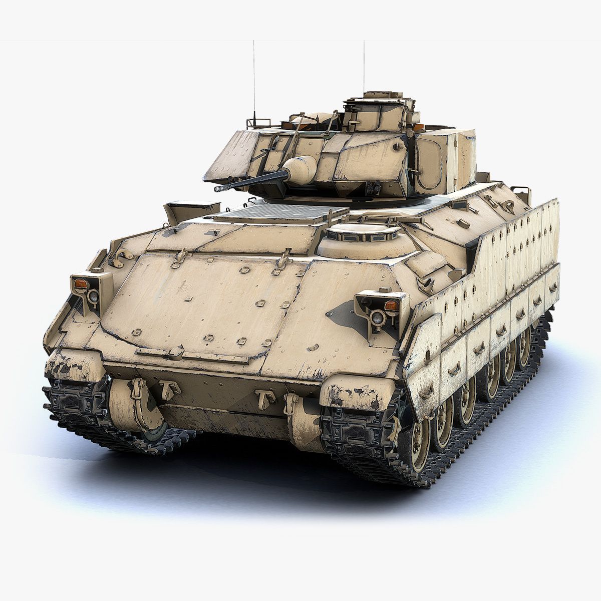 M2A2 Bradley 3d model