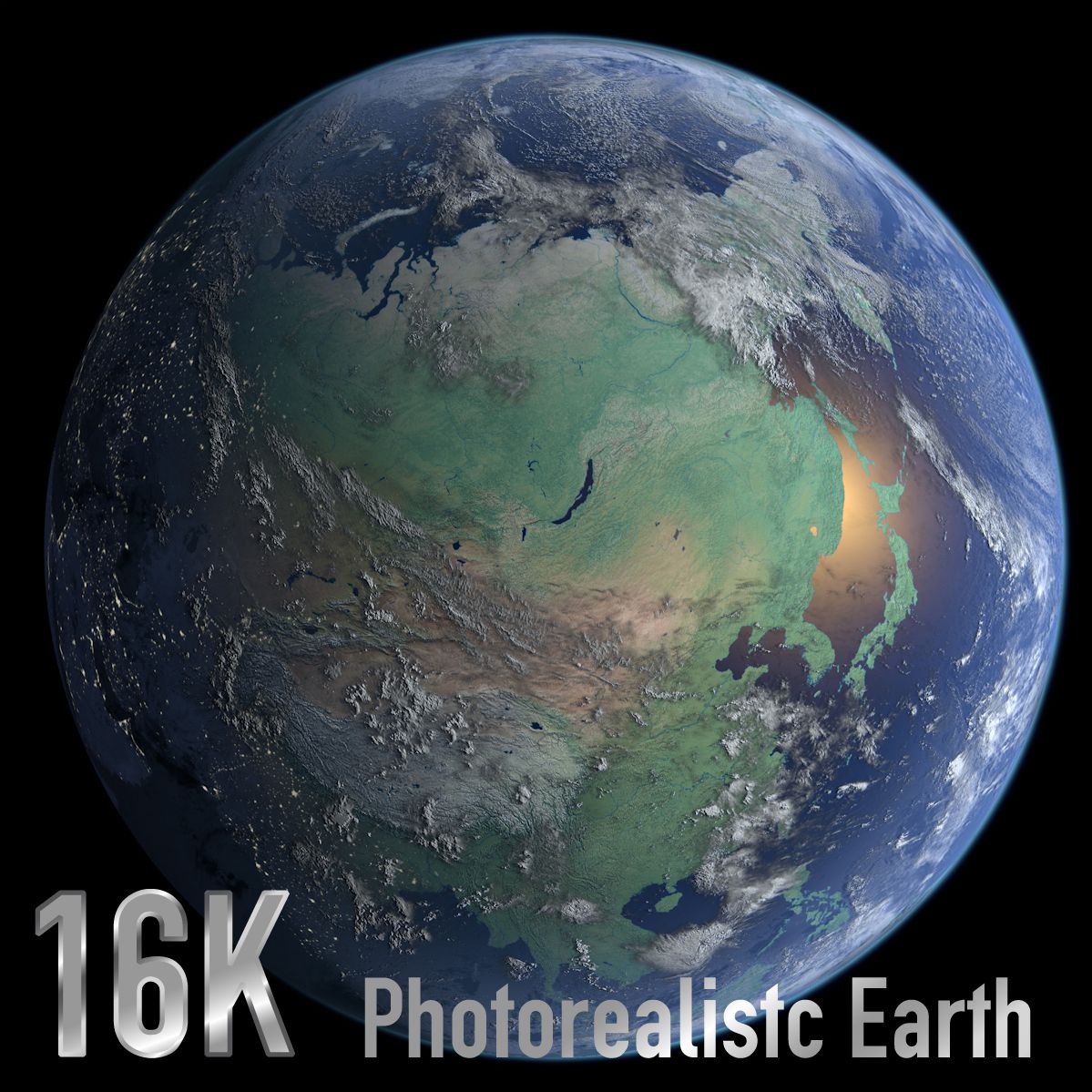 Earth 16K 3d model