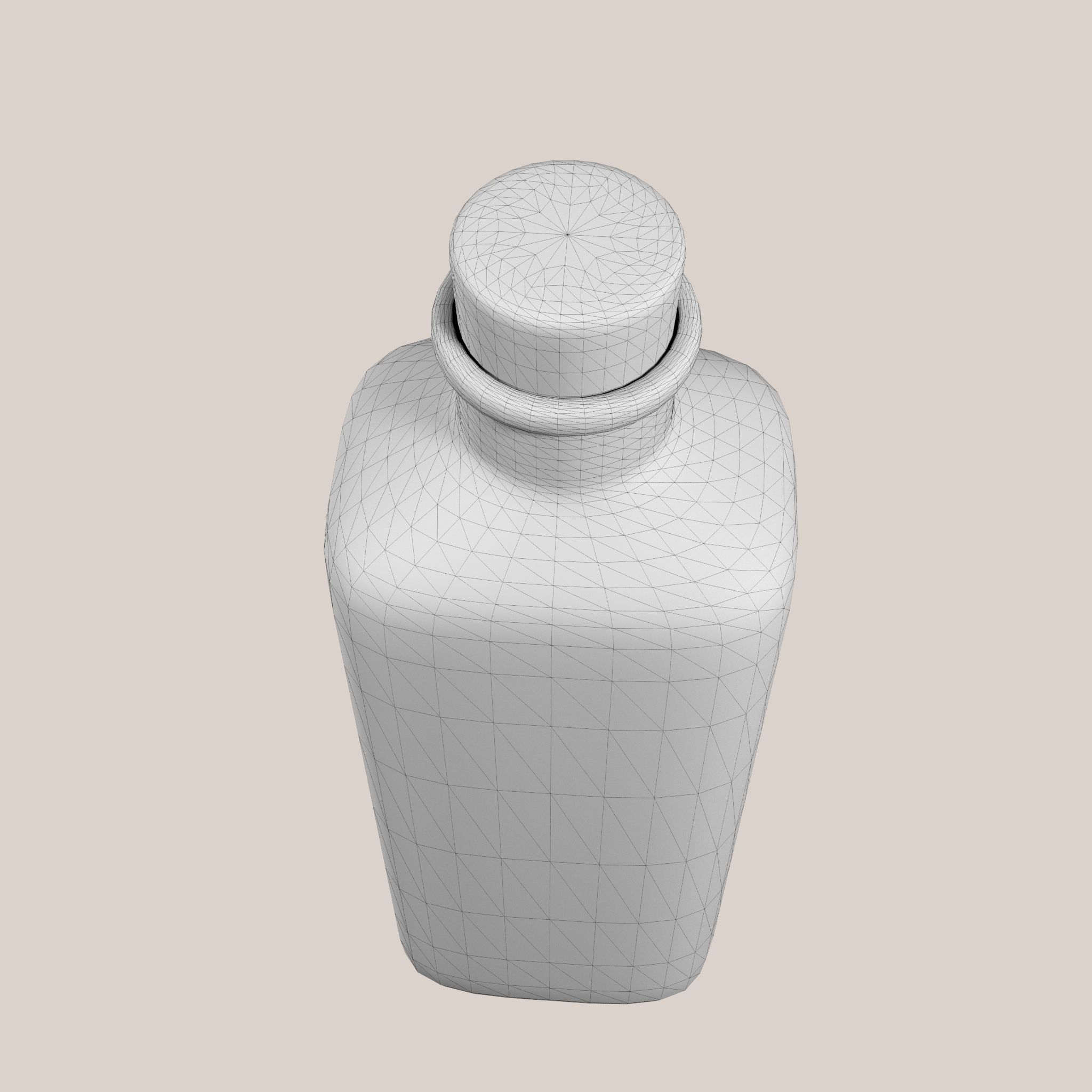 Flasche royalty-free 3d model - Preview no. 5