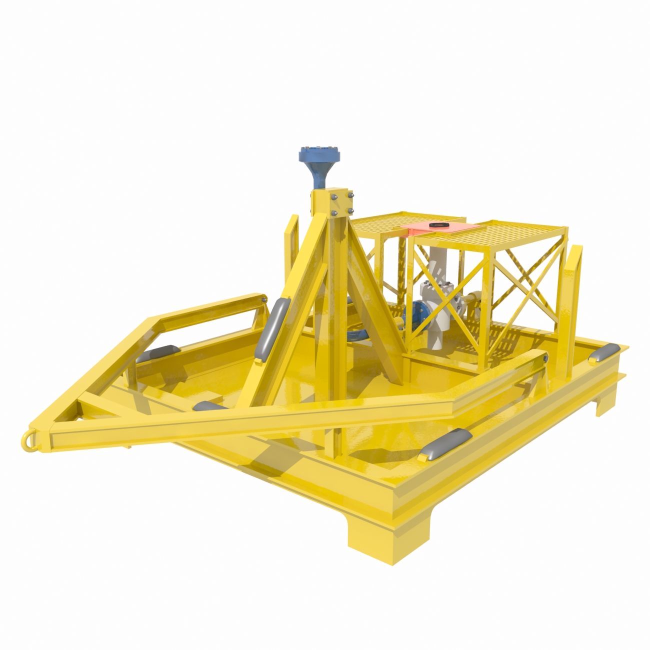 Subsea PLET 3d model