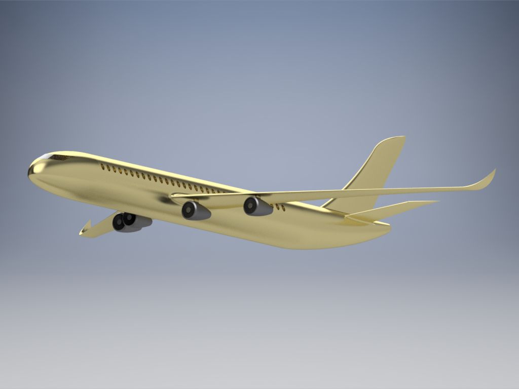 Flugzeug 3d model