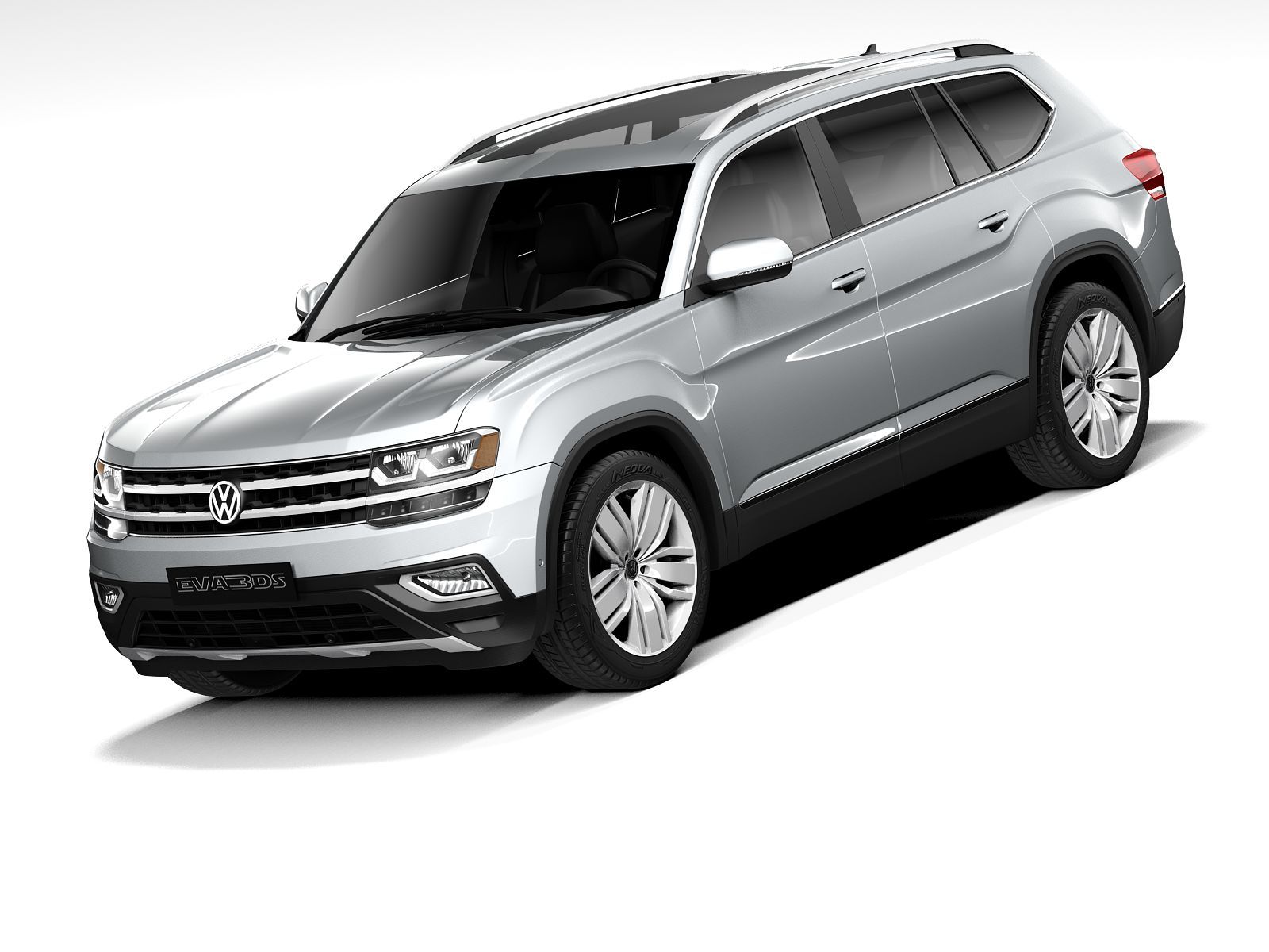 Volkswagen Atlas 2020 3d model