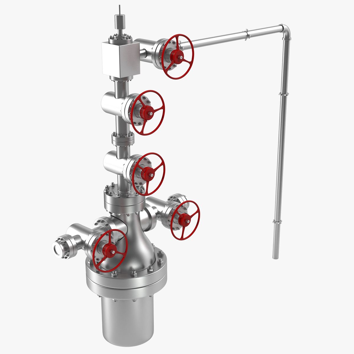 Oilfield Wellhead 3d model