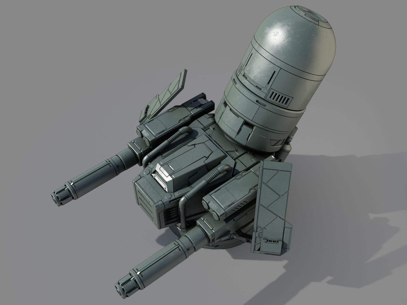 Turret 3d model