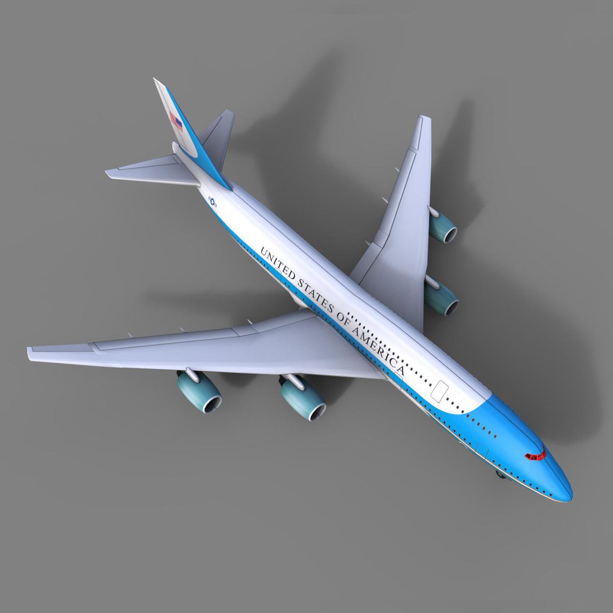 Flugzeug, Flugzeuge, Low Poly Flugzeug 3d model