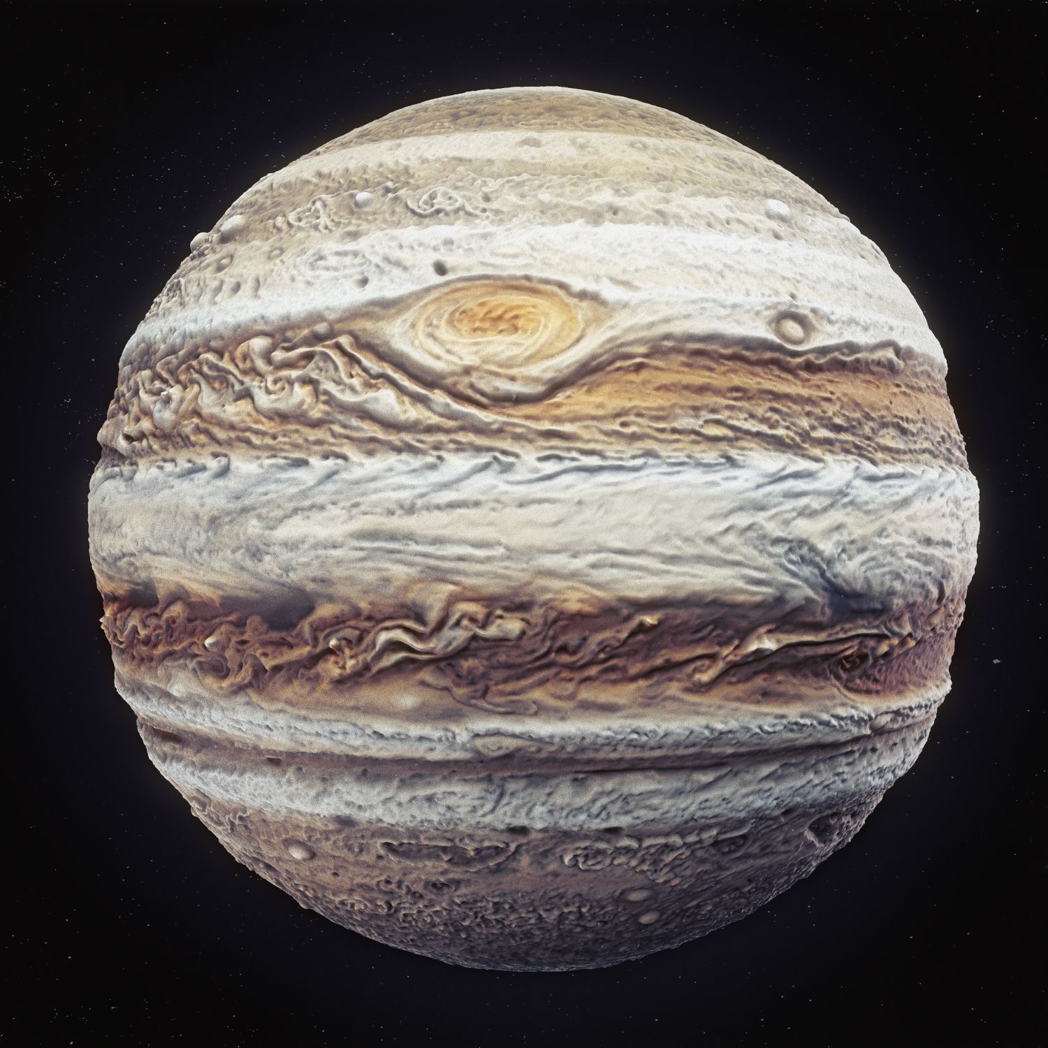 Jupiter High Poly 3d model