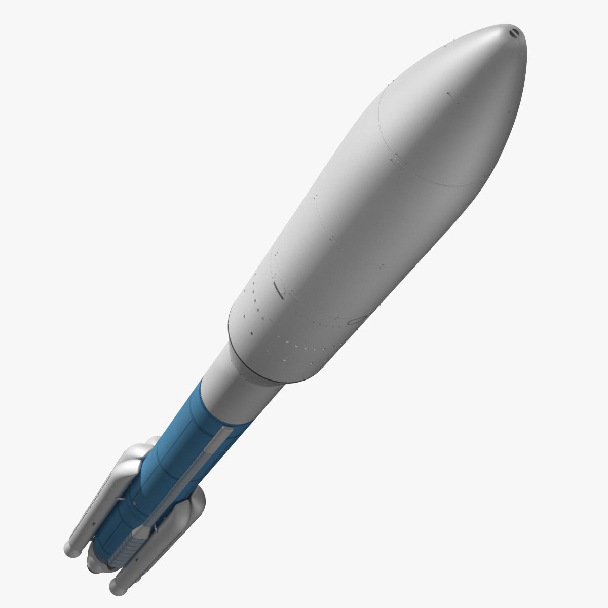 Heavy Space Launch Vehicle 3d model