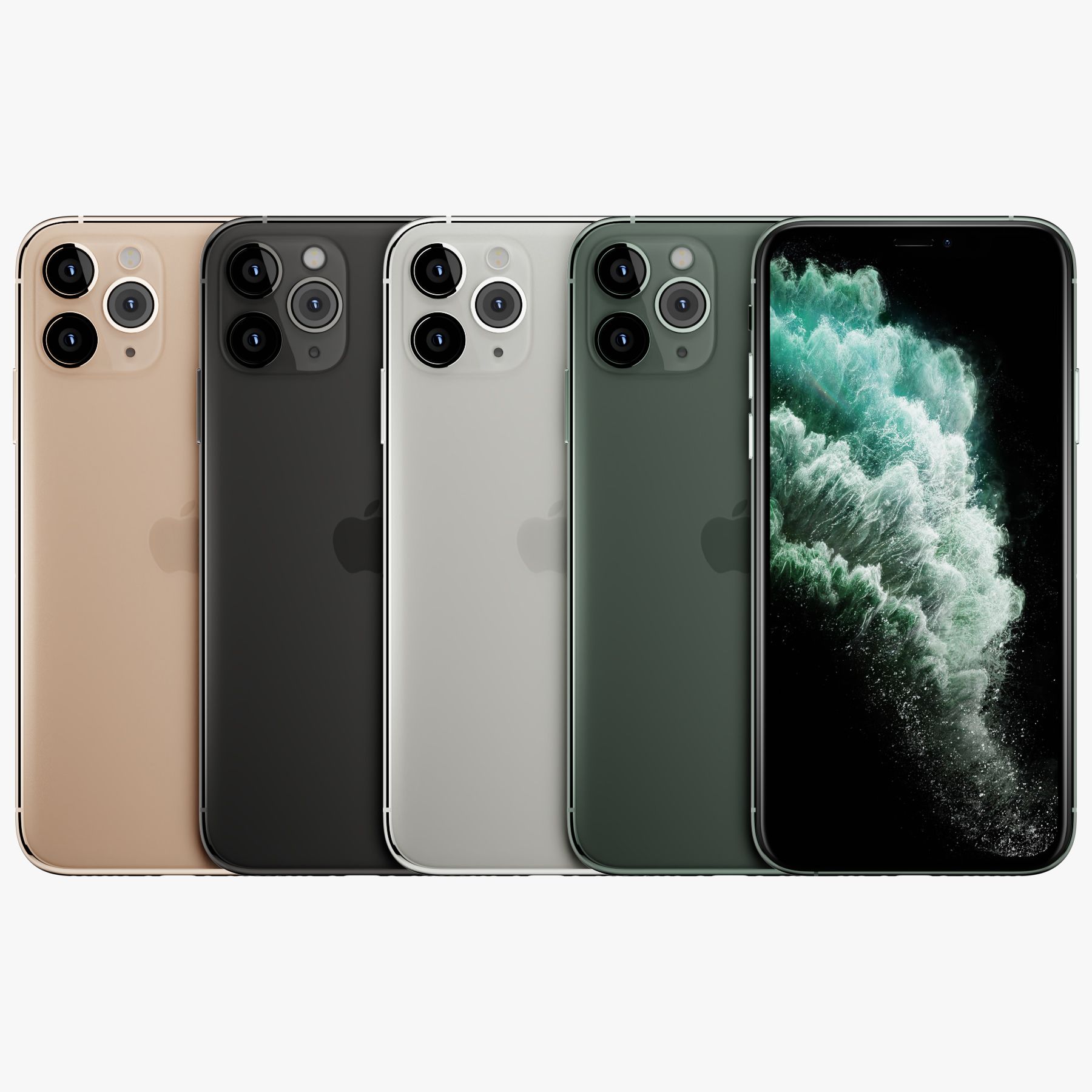 アップル iPhone 11 Pro 3d model