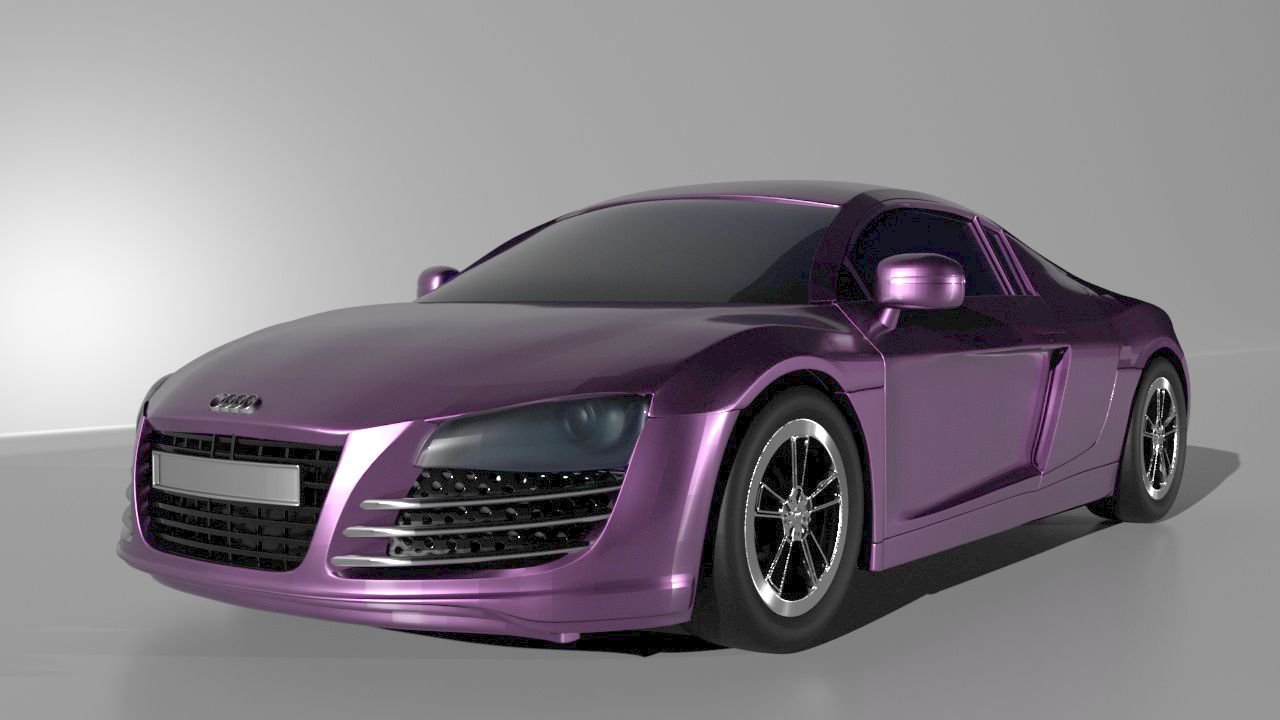 Sportwagen 3d model