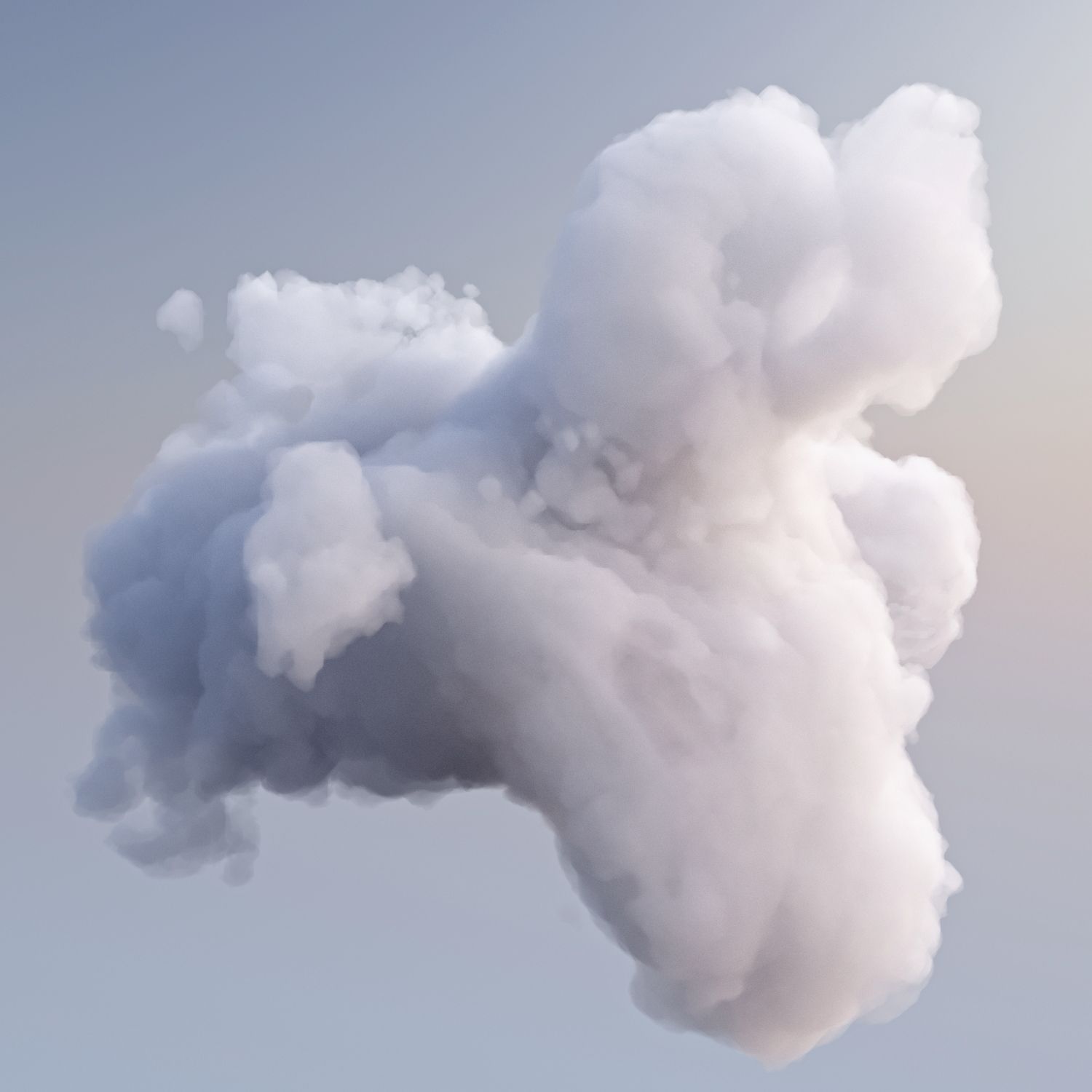 Polygon Cloud 3 3d model