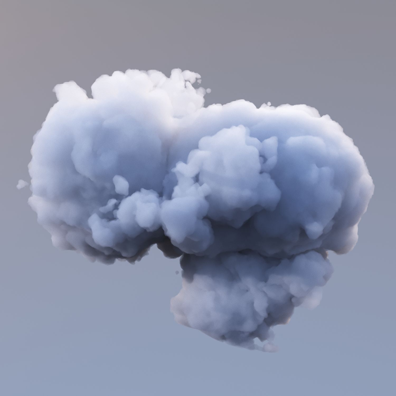 Polygon Cloud 10 royalty-free 3d model - Preview no. 4