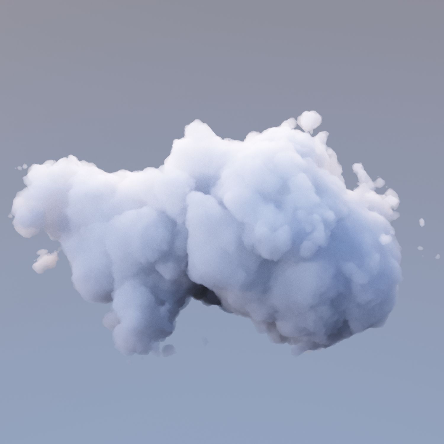 Polygon Cloud 14 3d model