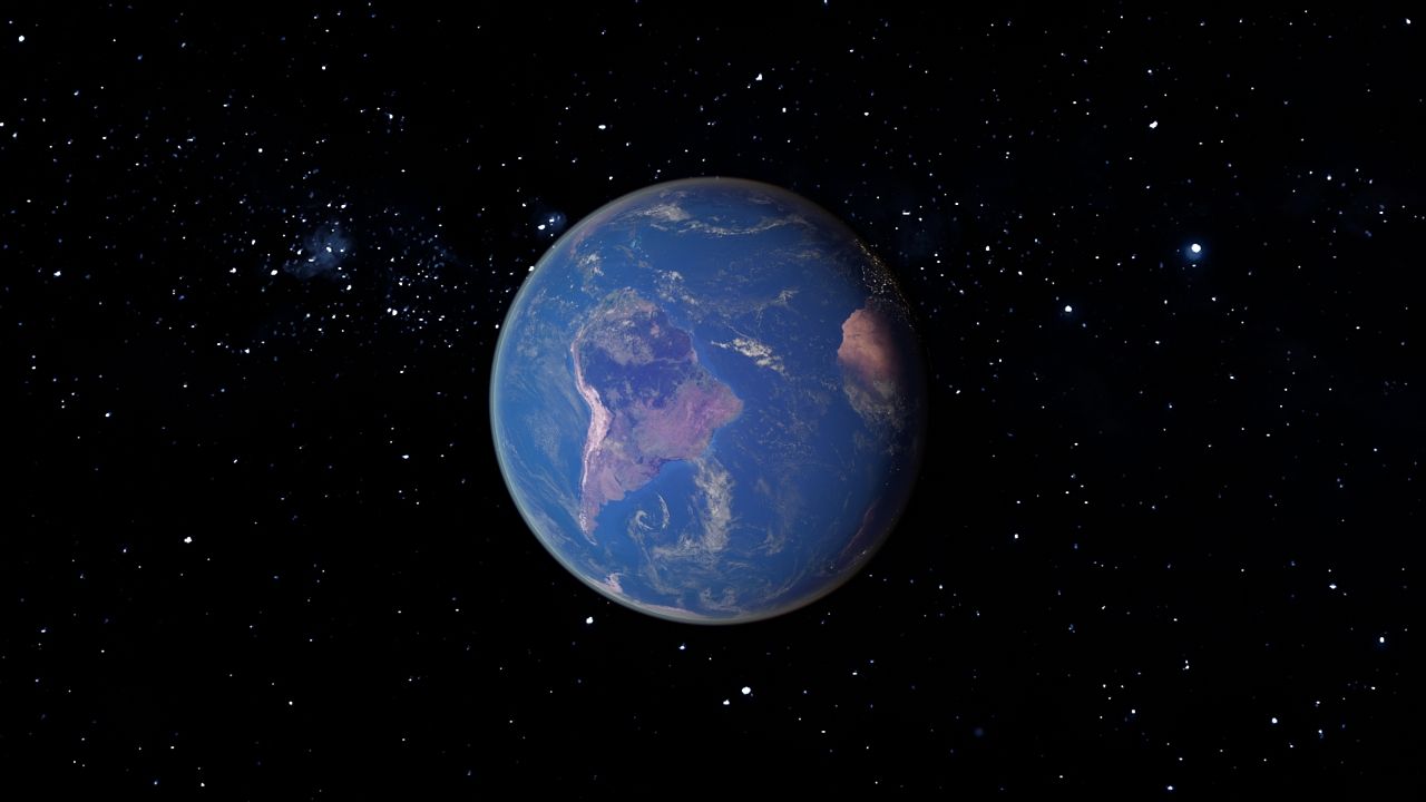 PLANET---EARTH 16K royalty-free 3d model - Preview no. 9