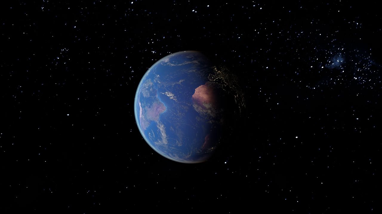 PLANET---EARTH 16K royalty-free 3d model - Preview no. 12