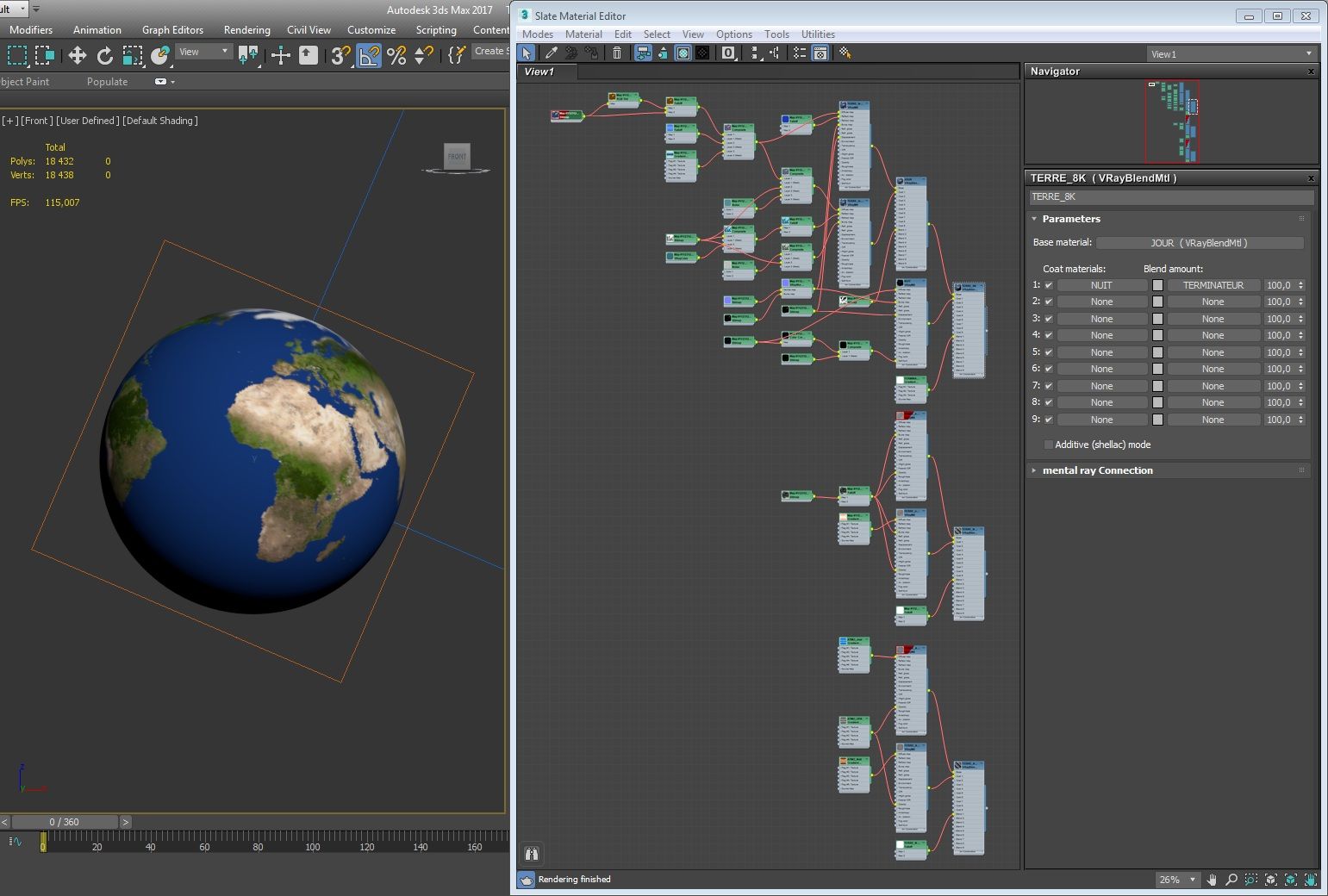 PLANET---EARTH 16K royalty-free 3d model - Preview no. 4