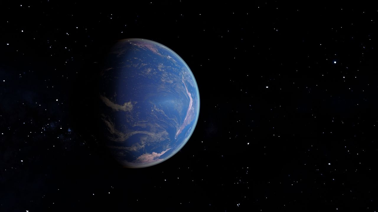 PLANET---EARTH 16K royalty-free 3d model - Preview no. 1