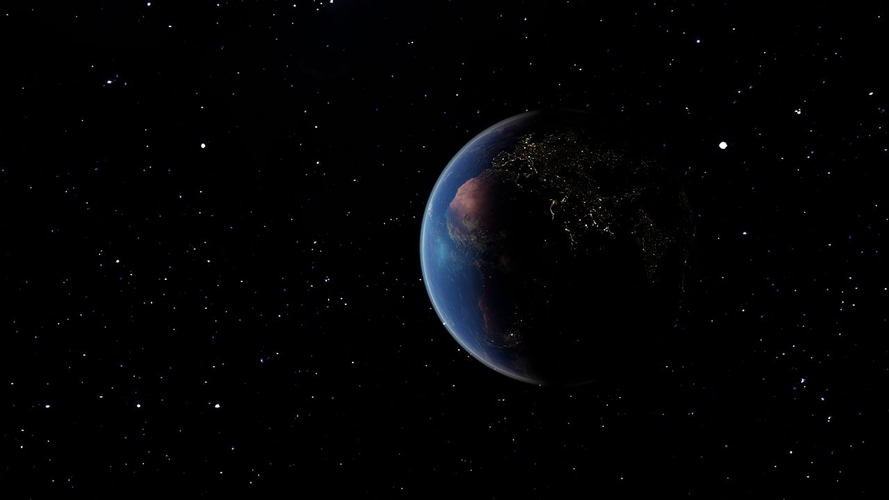 PLANET---EARTH 16K royalty-free 3d model - Preview no. 6