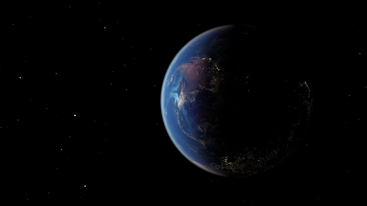 PLANET---EARTH 16K royalty-free 3d model - Preview no. 7