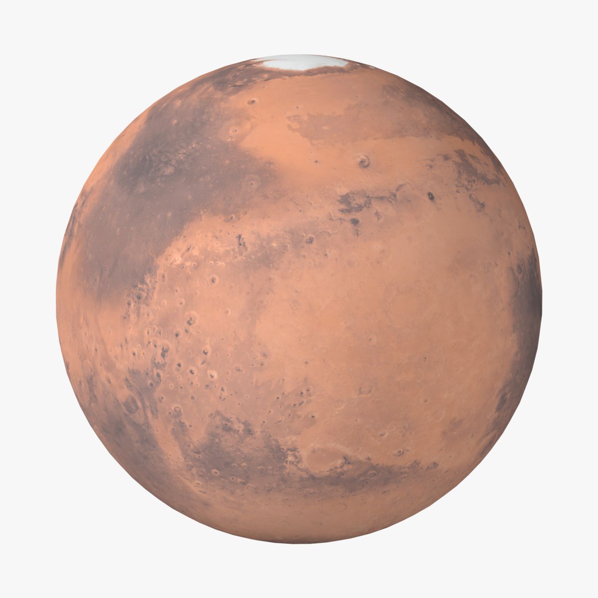 Planeta Mars 8K 3d model