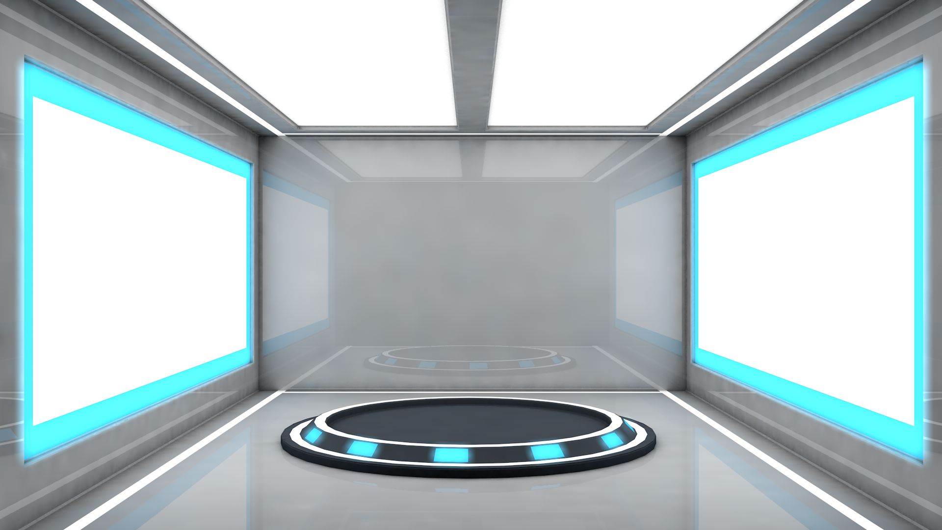 Sci Fi Room 3d model