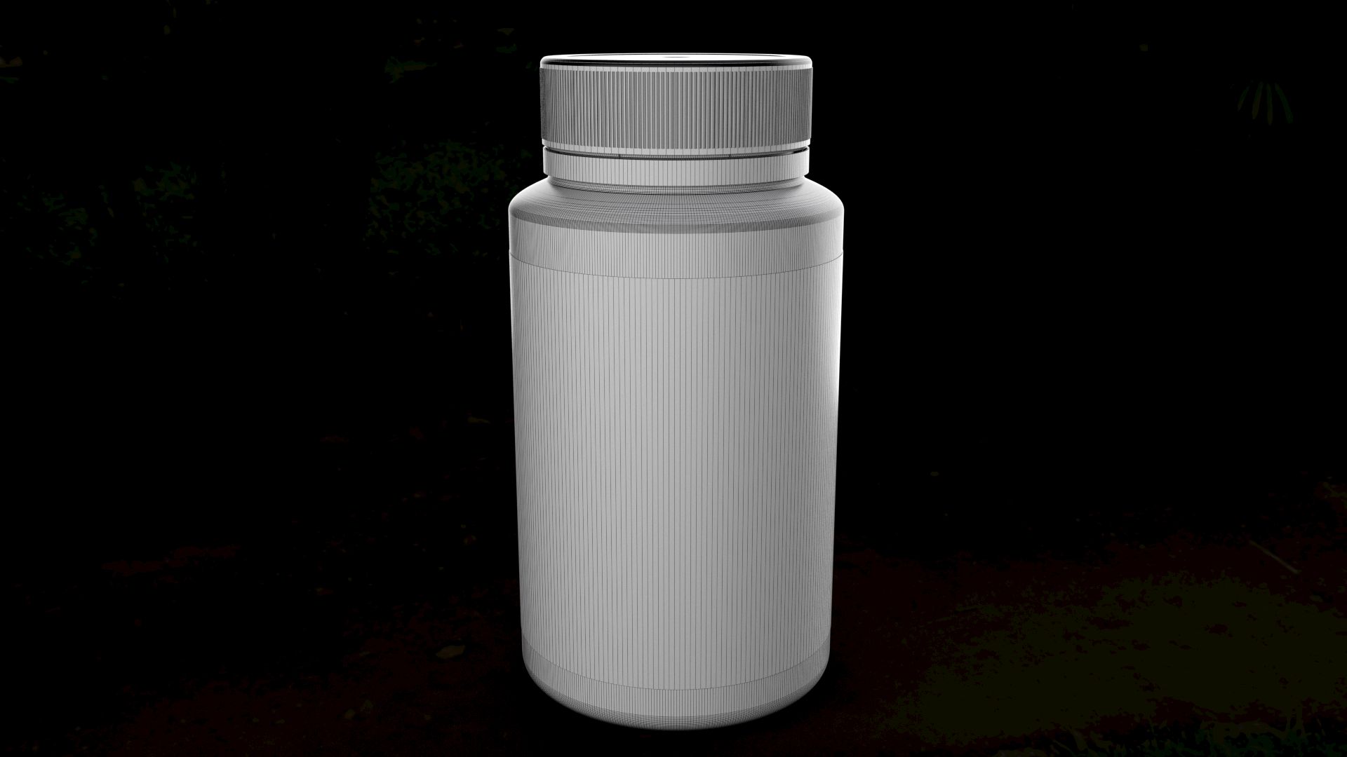 Flasche royalty-free 3d model - Preview no. 4