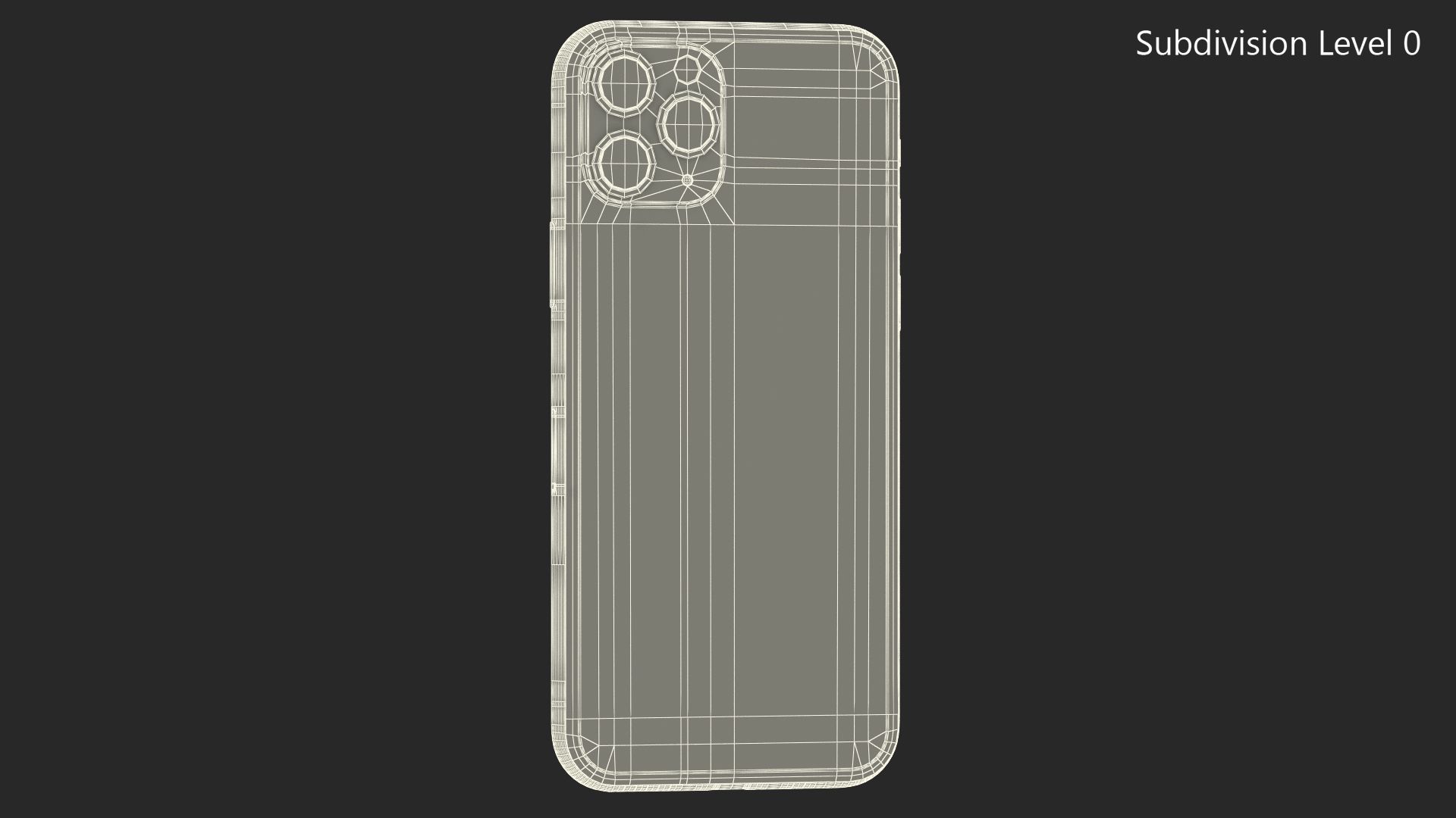 Apple iPhone 11 Proゴールド royalty-free 3d model - Preview no. 27