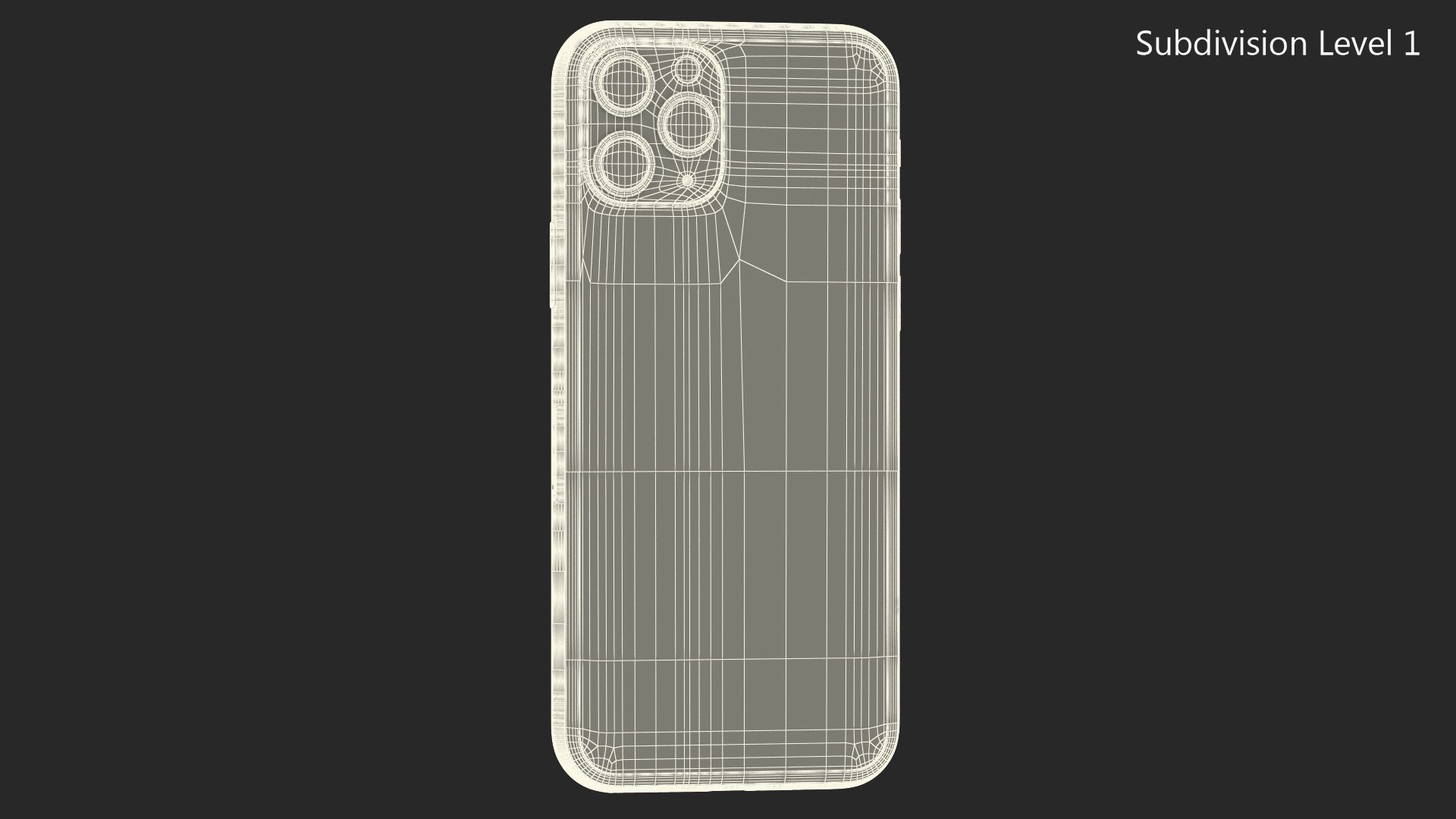 Apple iPhone 11 Proゴールド royalty-free 3d model - Preview no. 28