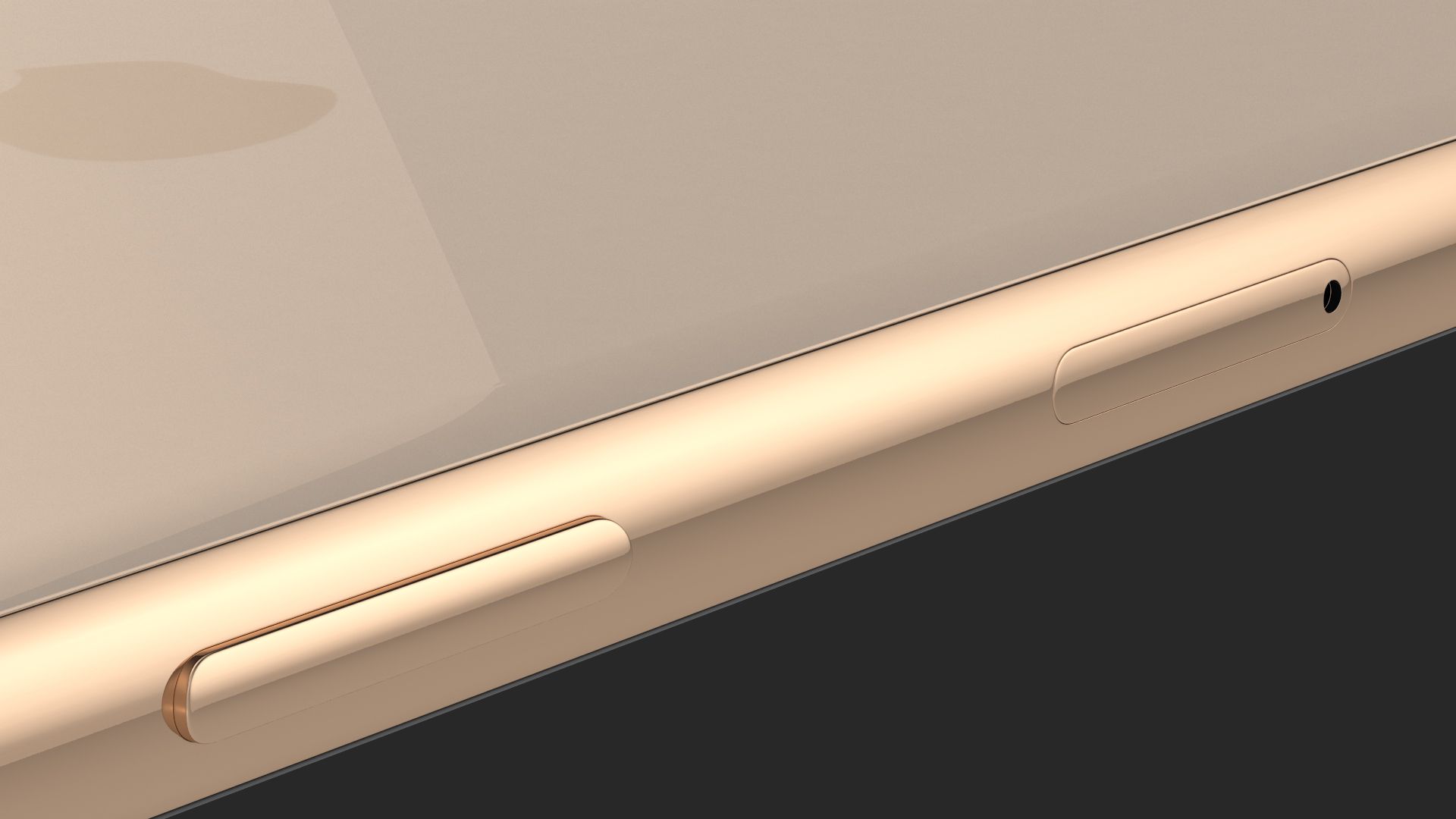 Apple iPhone 11 Proゴールド royalty-free 3d model - Preview no. 22