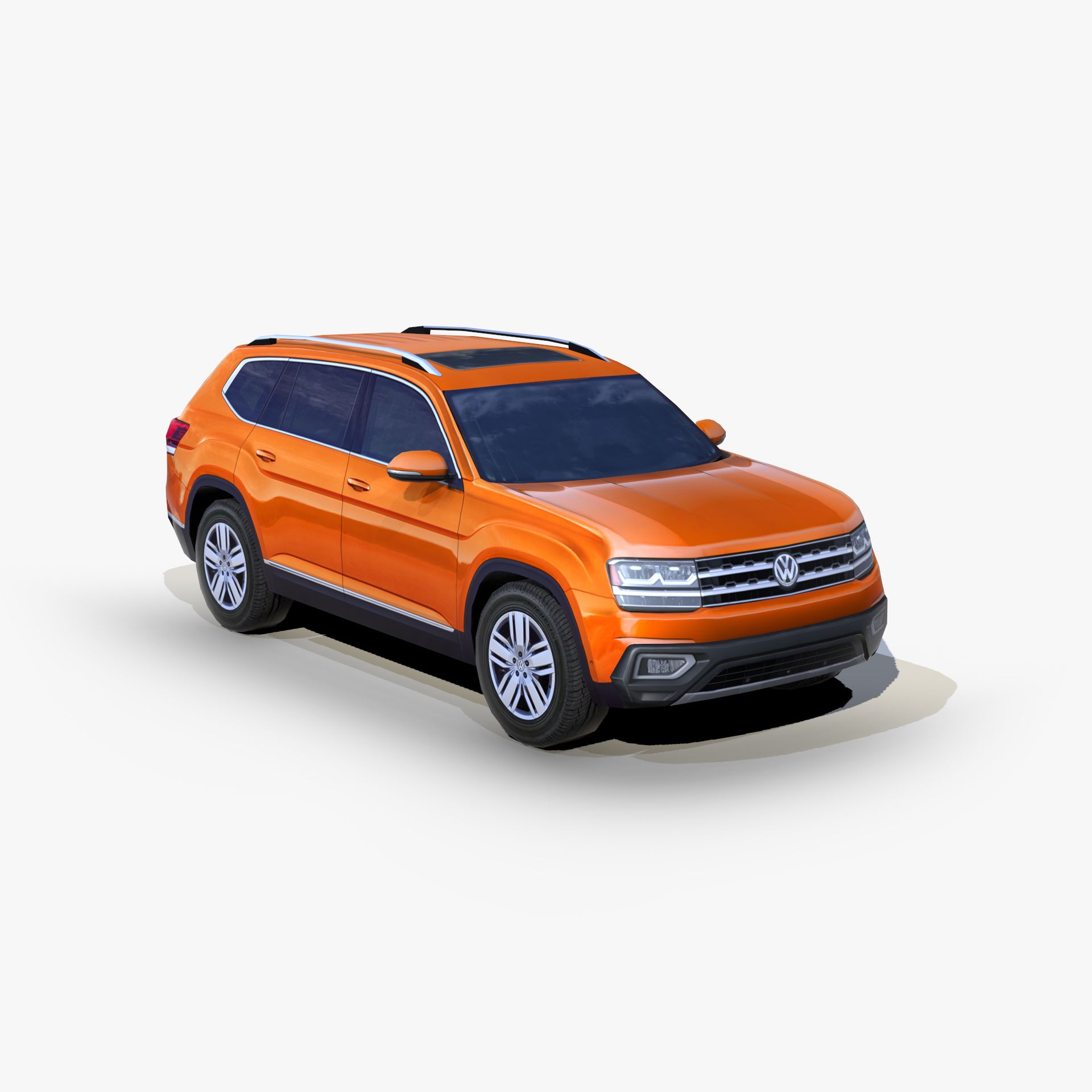 Volkswagen Atlas SUV 3d model