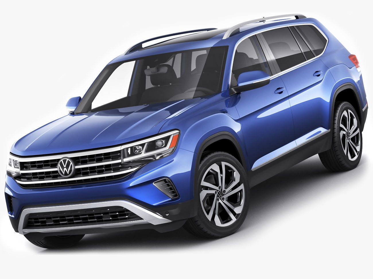 Volkswagen Atlas 2021 3d model