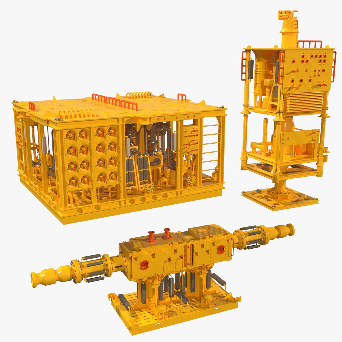 Subsea Structures 3d model