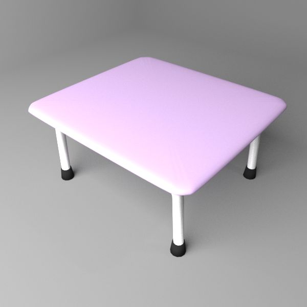 Klapptisch Personal 3d model