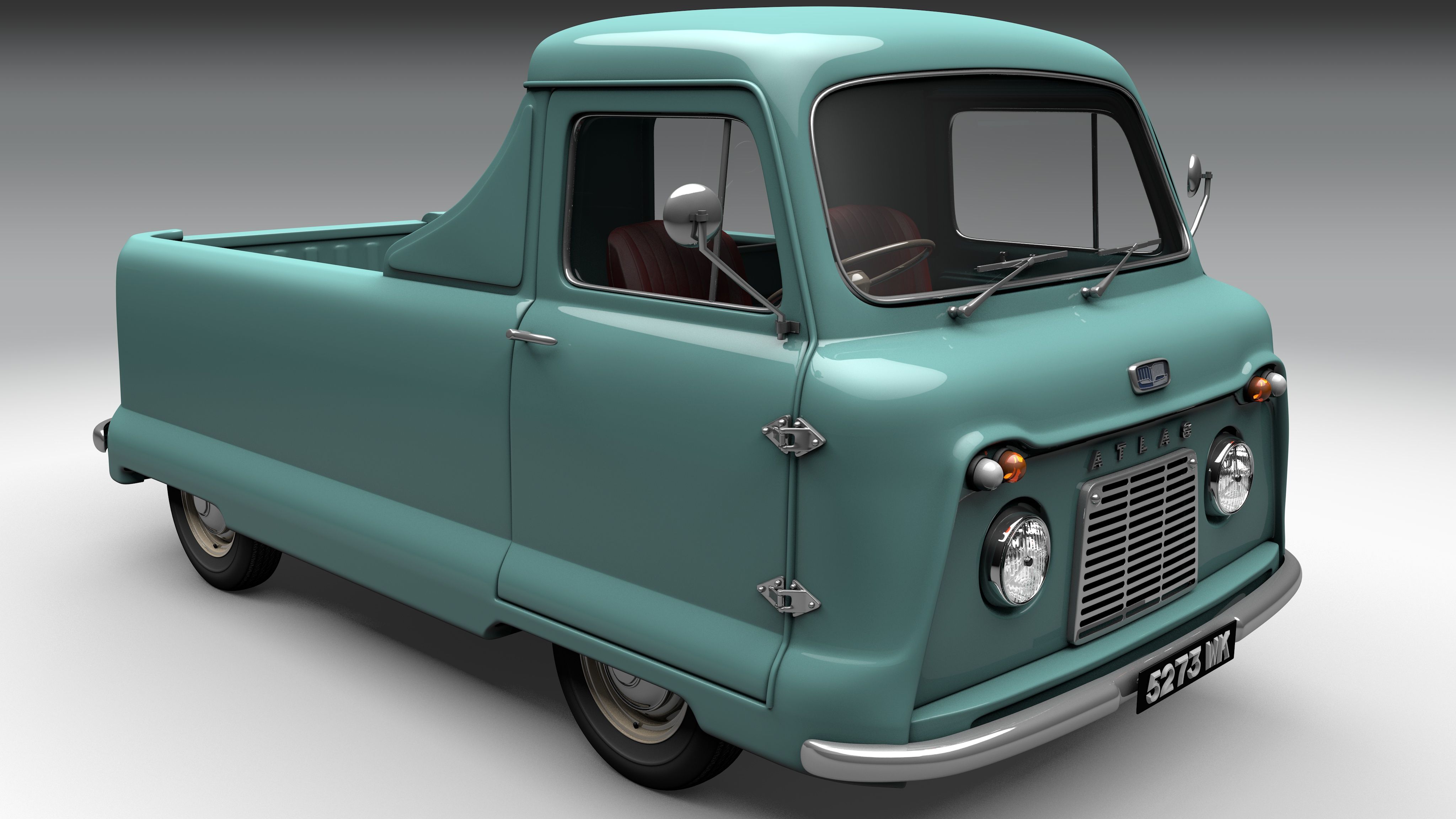 Standard Atlas Pickup 1958 3d model