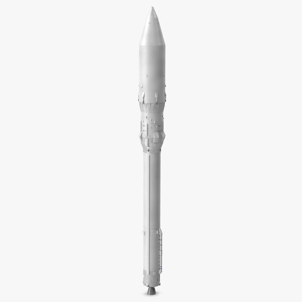 Angara Rocket 3d model