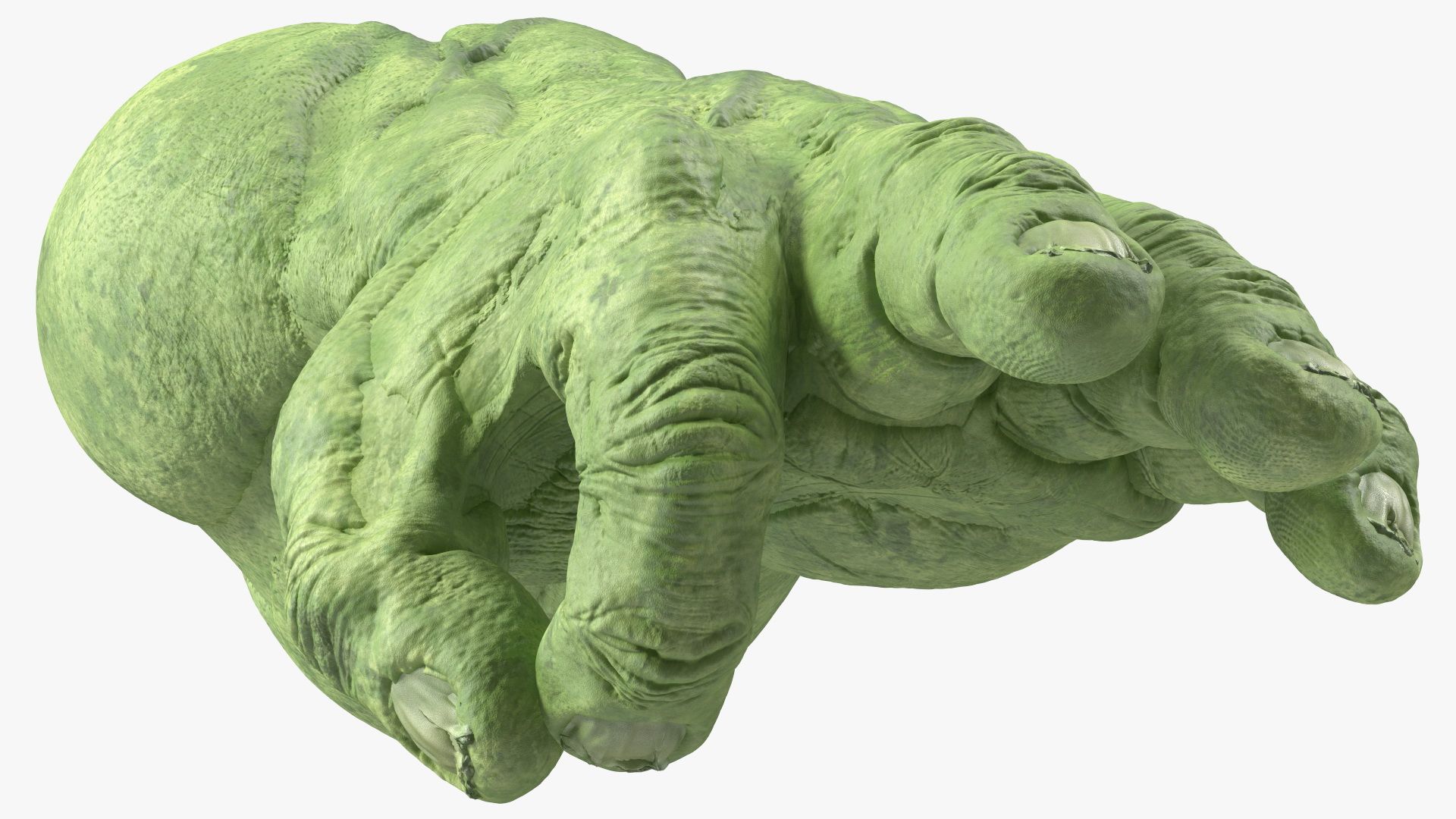 Hulk Hands Alright royalty-free 3d model - Preview no. 17