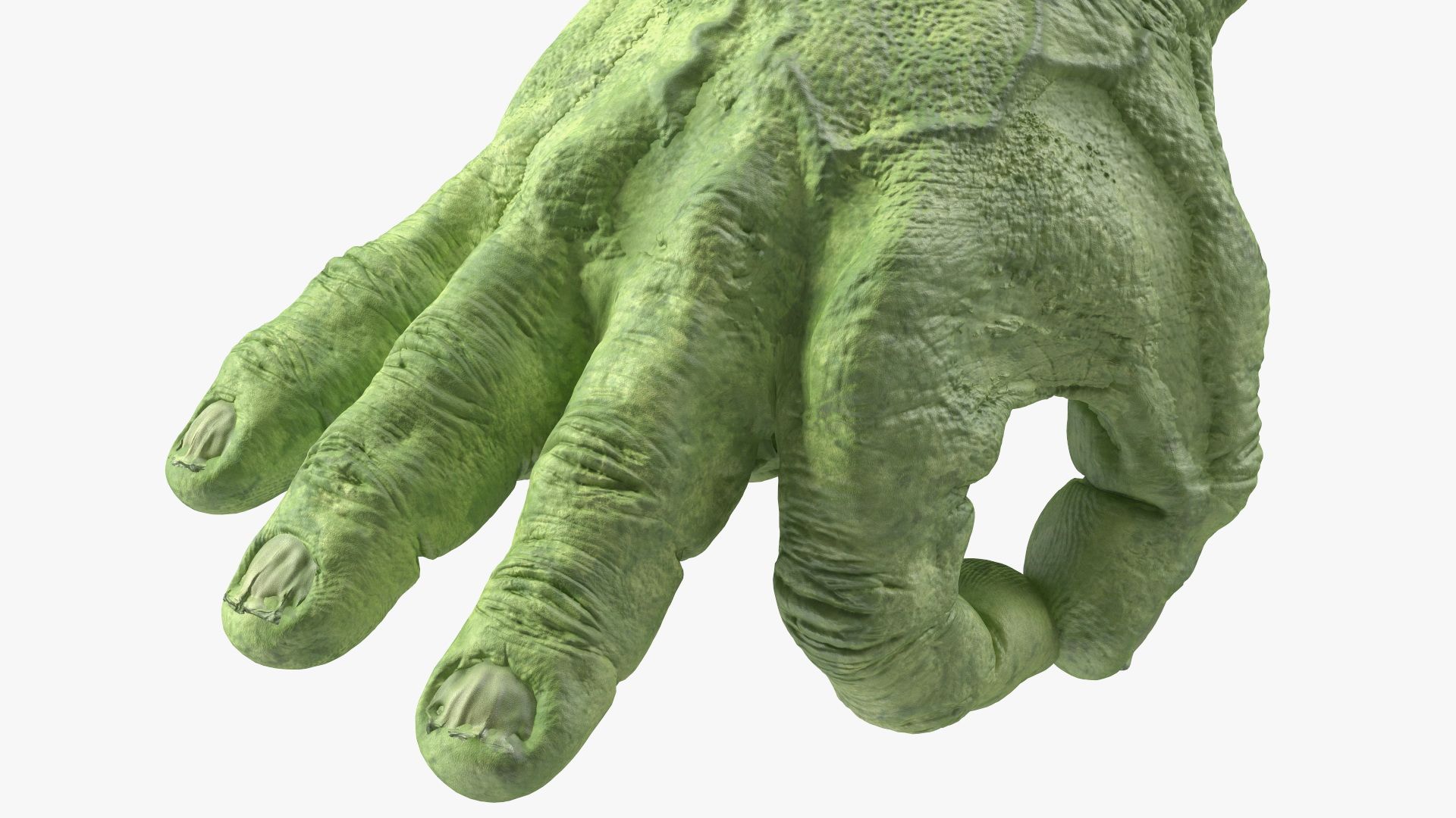 Hulk Hands Alright royalty-free 3d model - Preview no. 16