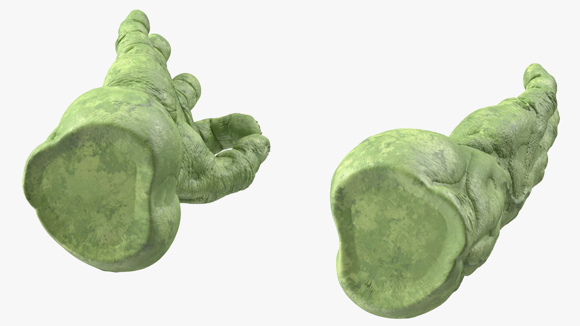 Hulk Hands Alright royalty-free 3d model - Preview no. 12