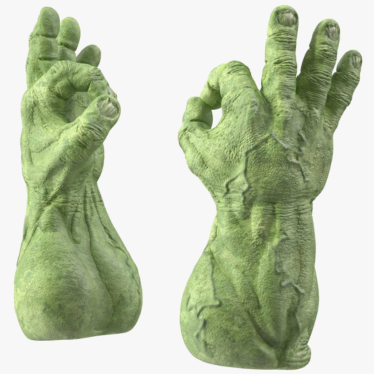 Hulk Hands Alright royalty-free 3d model - Preview no. 1