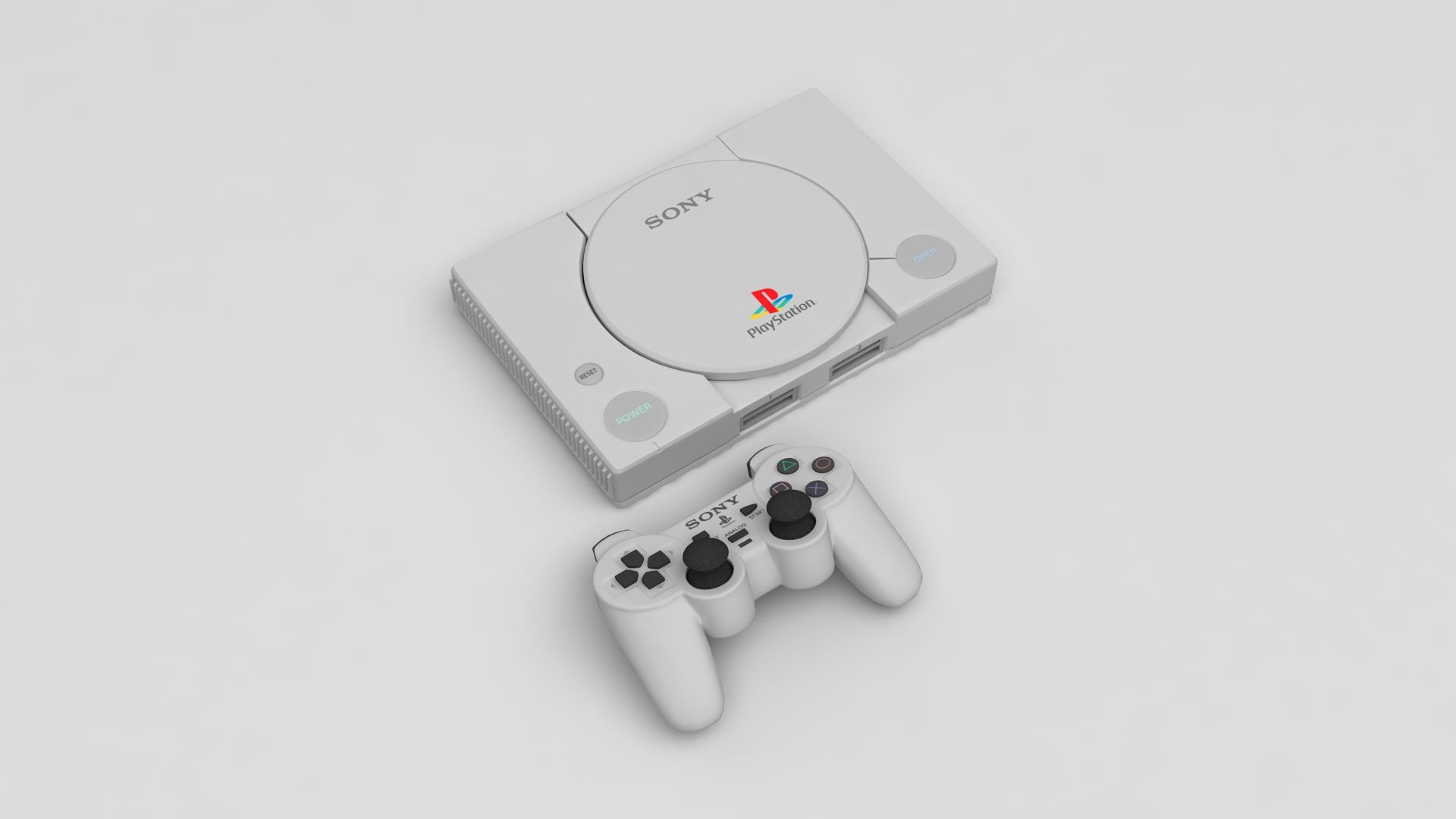 Sony Playstation 1 3d model