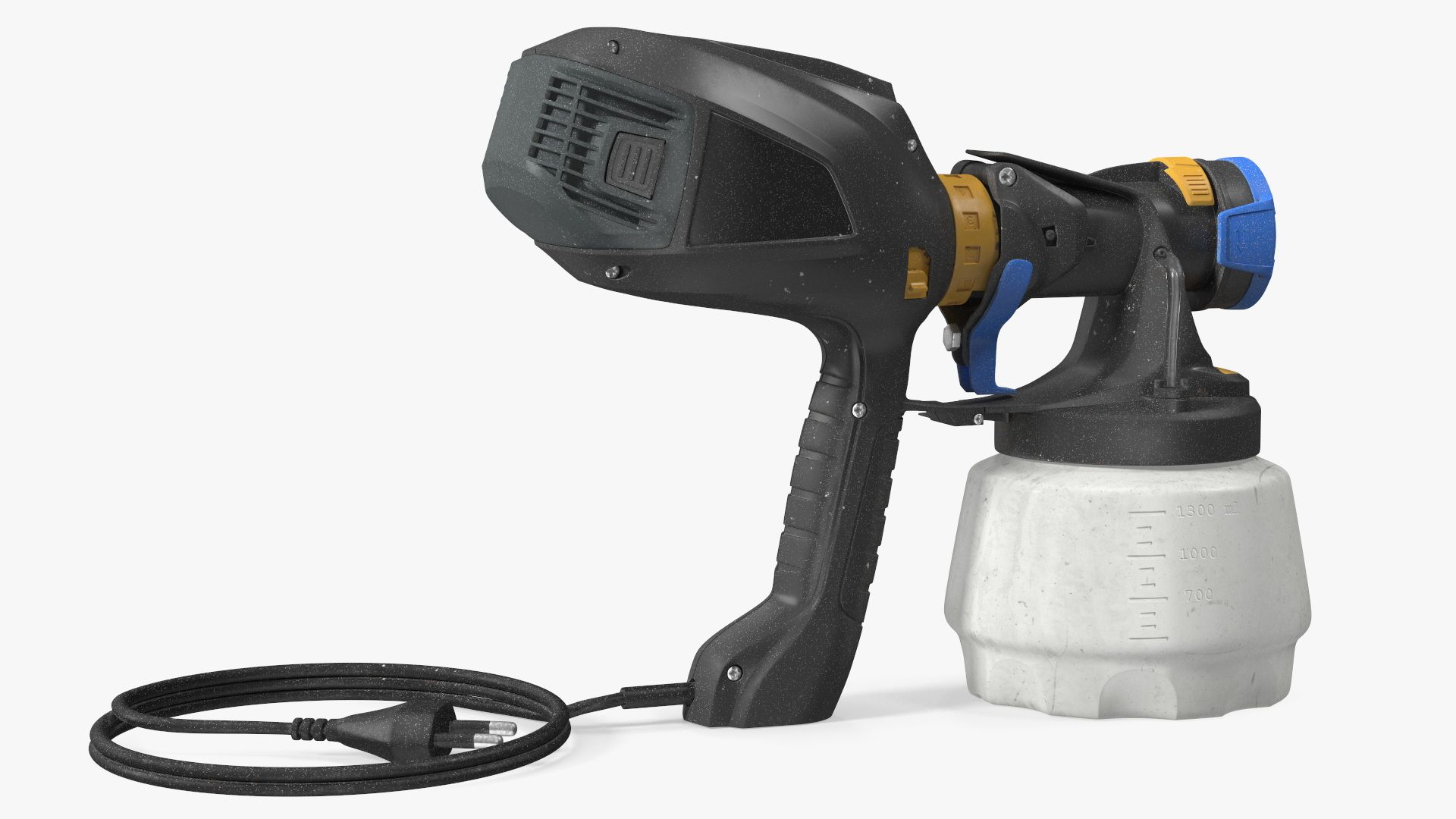 Portable Paint Sprayer royalty-free 3d model - Preview no. 12